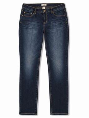Mudd Dark Wash Skinny Jeans Mid Rise Stretch Denim Faded Whiskered Slim Fit